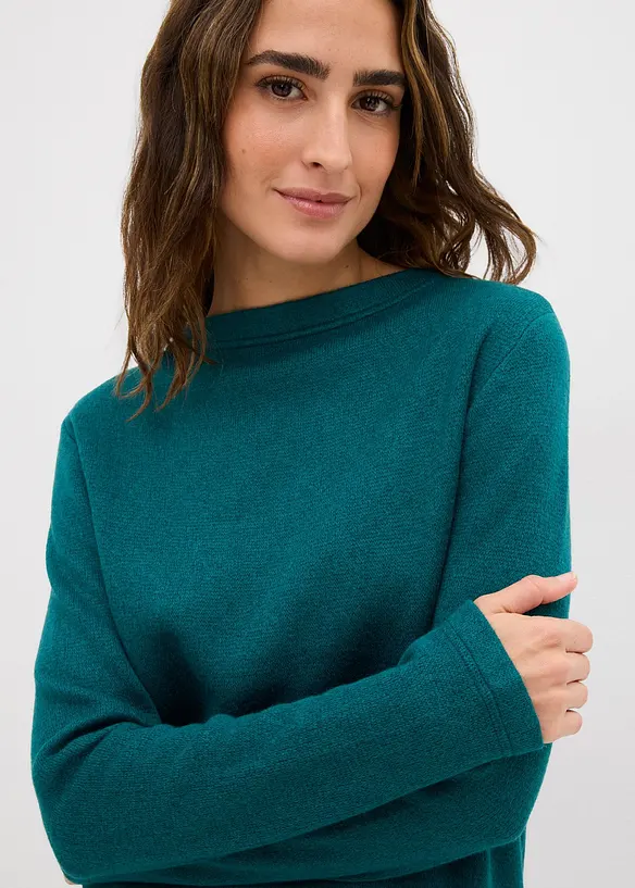 Figurbetontes Strickshirt, bonprix