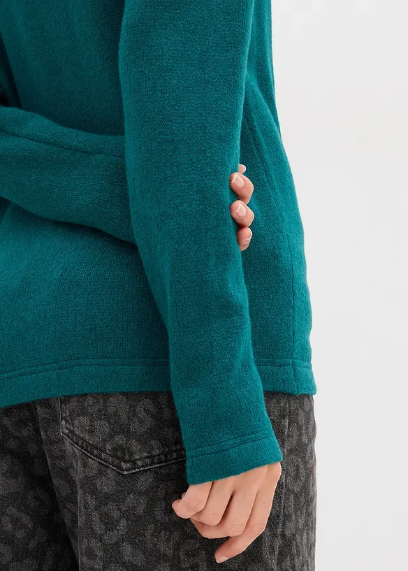 Figurbetontes Strickshirt, bonprix