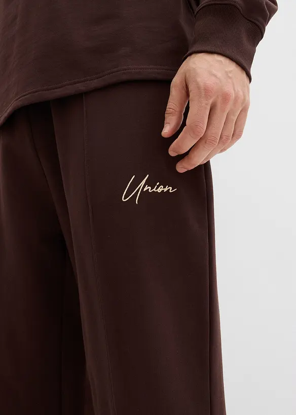 Jogginganzug aus reiner Baumwolle (2-tlg. Set), Loose Fit, bonprix