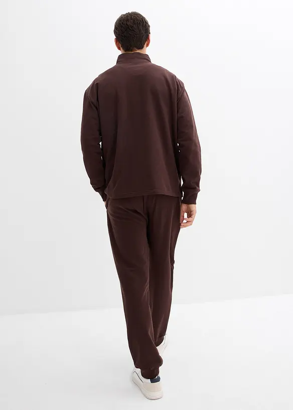 Jogginganzug aus reiner Baumwolle (2-tlg. Set), Loose Fit, bonprix
