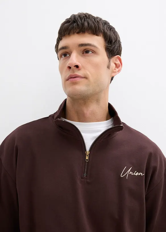 Jogginganzug aus reiner Baumwolle (2-tlg. Set), Loose Fit, bonprix