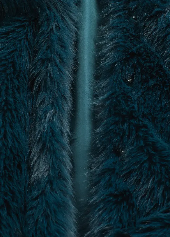 Fellimitat-Jacke, bonprix