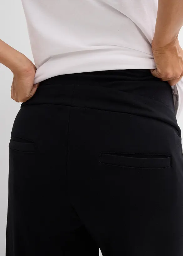 Umstandshose aus bequemen Punto di Roma, weites Bein, bonprix