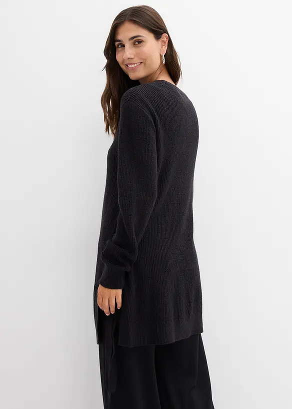 Umstands- und Stillpullover aus Baumwolle mit Wollanteil, bonprix