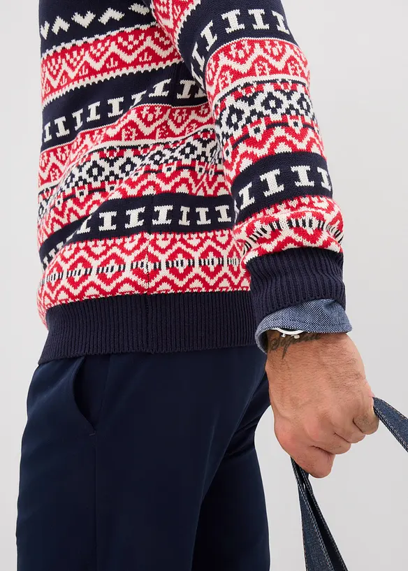 Norweger-Pullover, bonprix