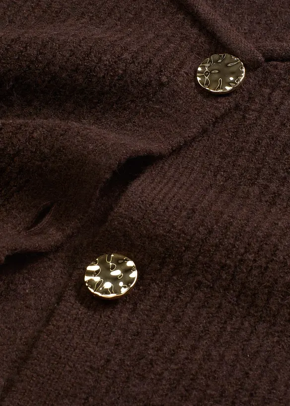 Strickweste mit dekorativen Knöpfen, bonprix