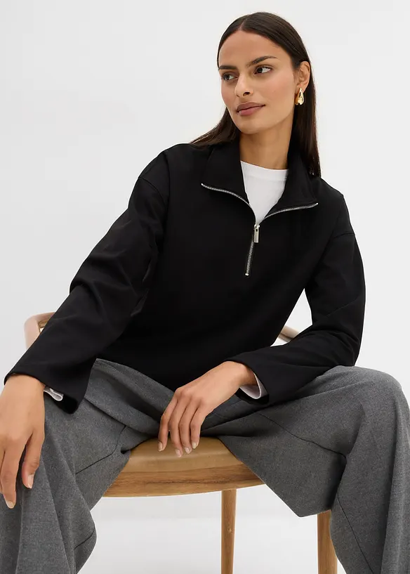 Troyer aus Viskose-Mix, bonprix