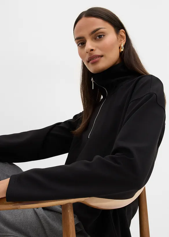 Troyer aus Viskose-Mix, bonprix