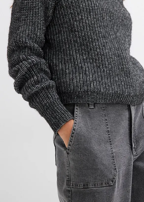 Troyer aus weichem Woll-Mix, bonprix