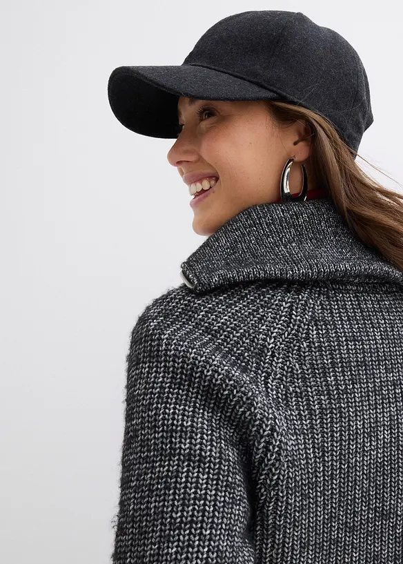 Troyer aus weichem Woll-Mix, bonprix