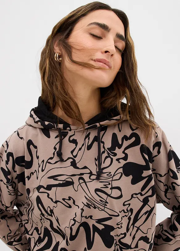 Hoodie aus reiner Baumwolle, bonprix