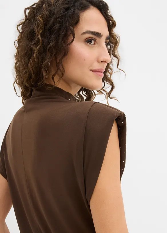 Top à strass, bonprix