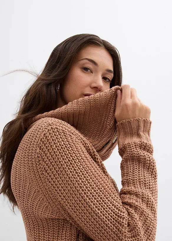 Grobstrick-Pullover, bonprix