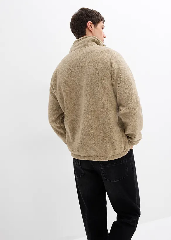 Teddy-Fleecepullover, bonprix