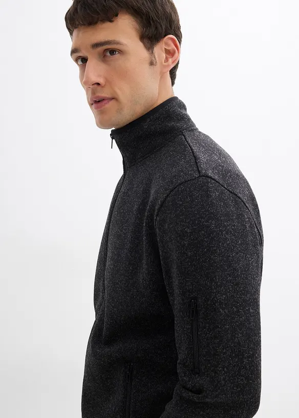 Strick-Fleecejacke, bonprix