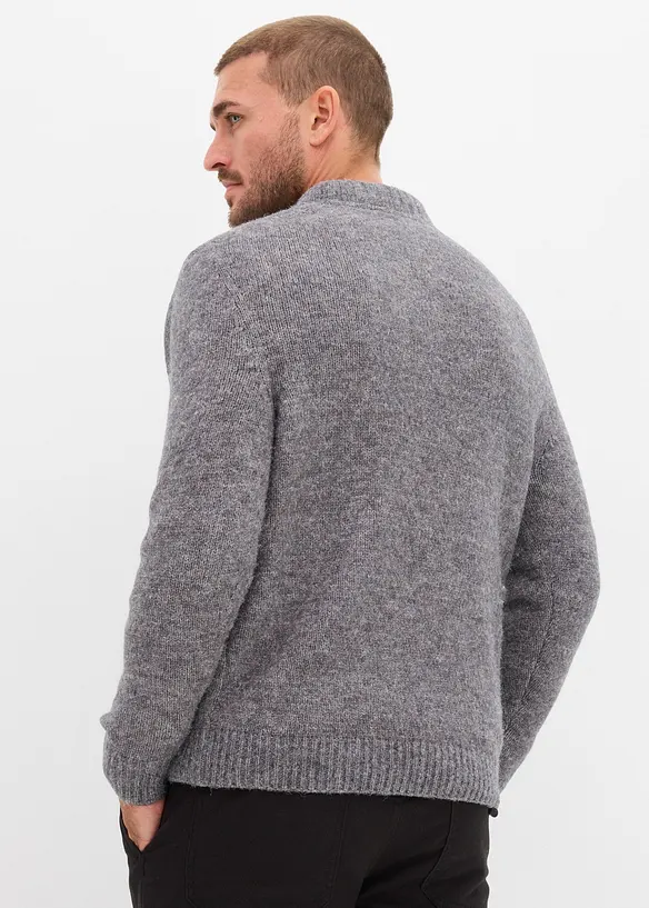 pflegeleichter Grobstrick-Pullover, bonprix