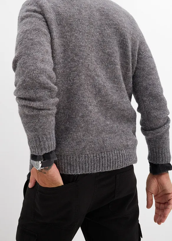 pflegeleichter Grobstrick-Pullover, bonprix