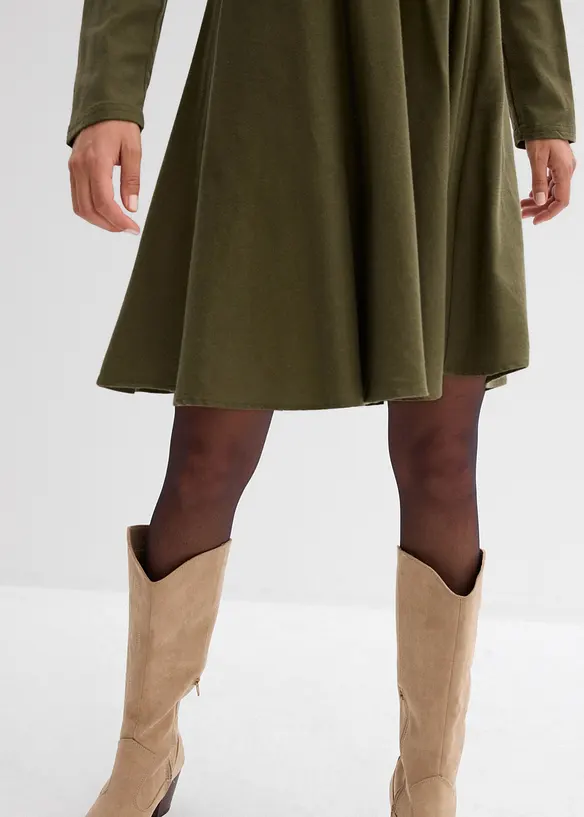 Robe en flanelle 100% coton, bonprix