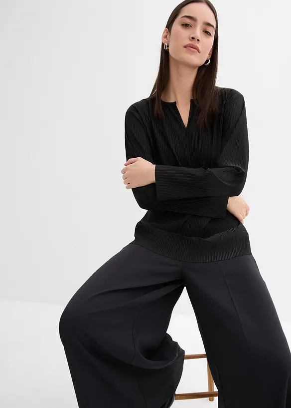 Plissiertes Shirt, bonprix
