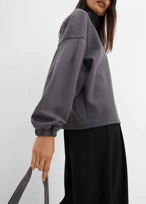 Oversize-Sweatshirt aus Scuba, bonprix