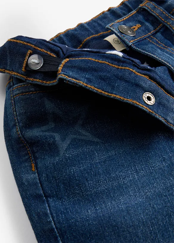 Thermo-Bootcut-Jeans Mid Waist, bonprix