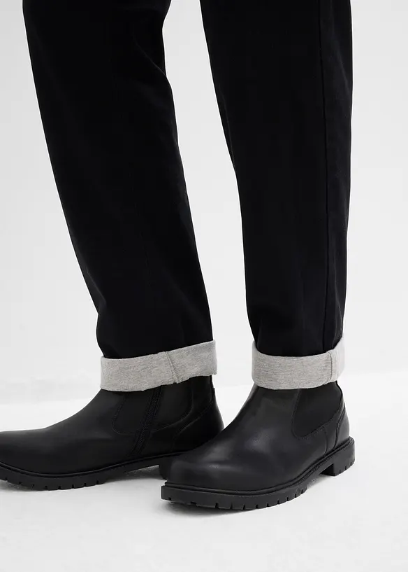 Relaxed Fit Thermo-Schlupfhose, Tapered, bonprix