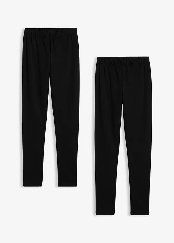 Thermo-Leggings aus elastischem Baumwoll-Mix (3er Pack), bonprix