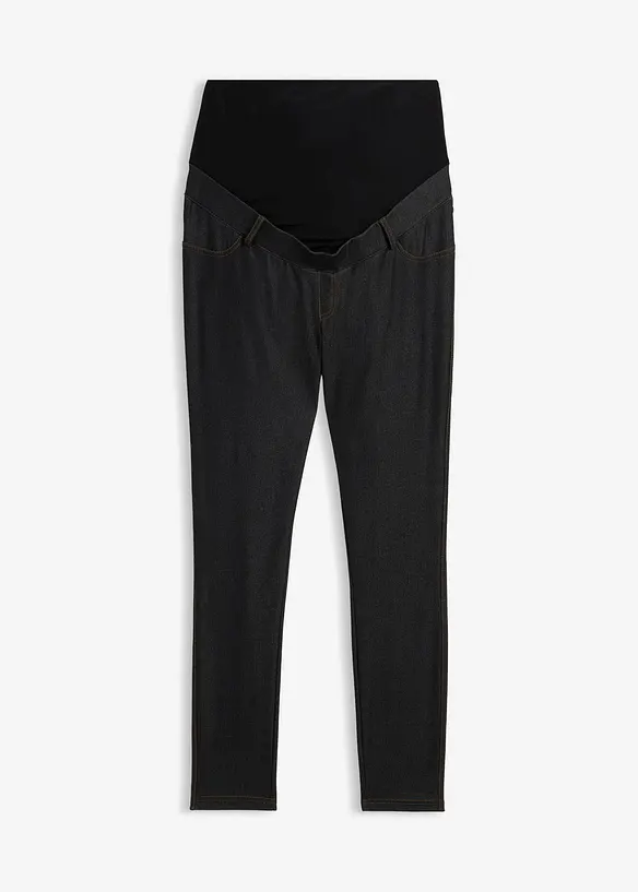 Elastische Umstands-Leggings in Jeansoptik, bonprix