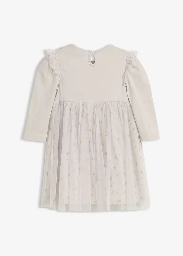 Bodykleid mit Rüschen und Tüll, bonprix