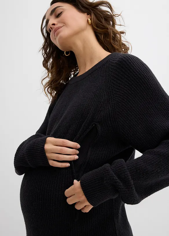 Umstandspullover mit diskreter Stillfunktion, bonprix