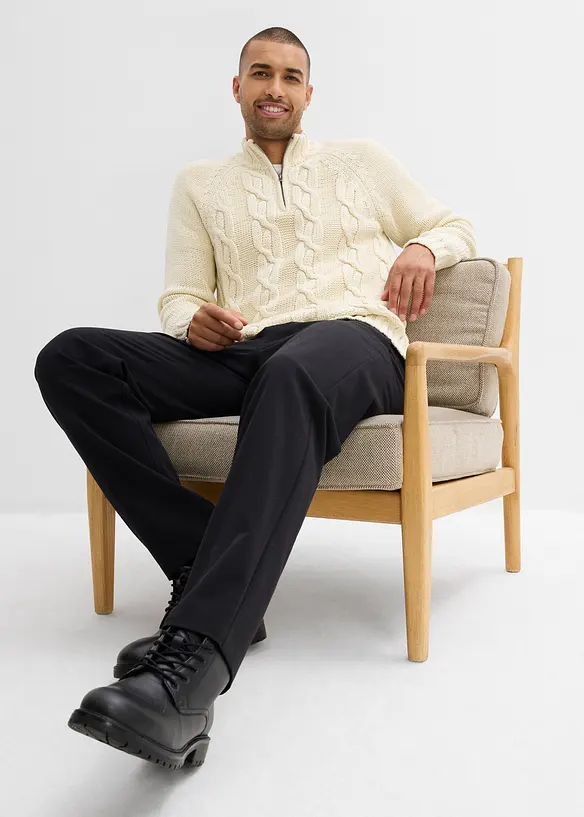 Grobstrick Troyer mit Baumwolle, bonprix