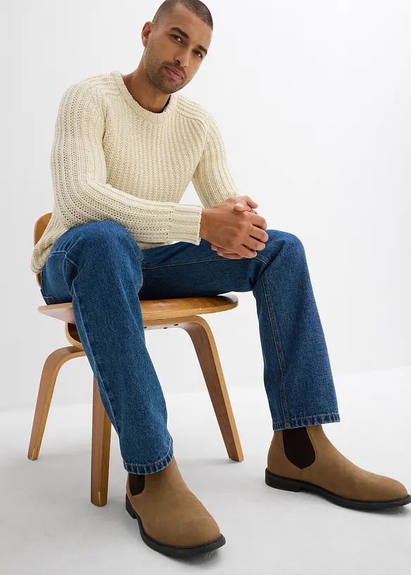 Grobstrick-Pullover, bonprix