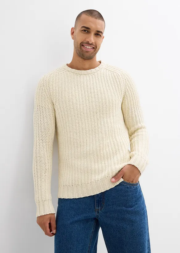 Grobstrick-Pullover, bonprix