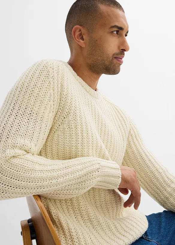 Grobstrick-Pullover, bonprix