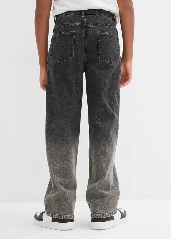 Loose Fit Jeans mit Farbverlauf, Straight, bonprix
