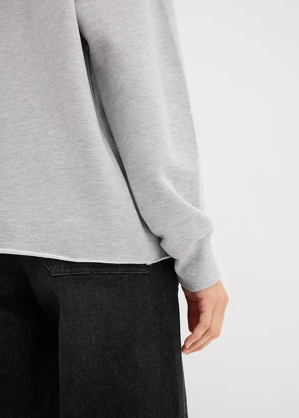 Oversize Hoodie mit Ziersteinen, bonprix