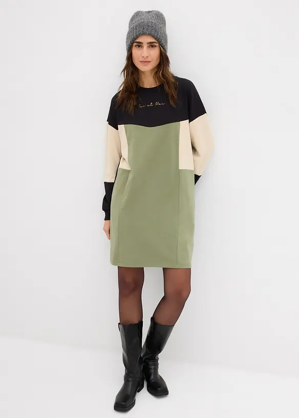 Robe en molleton 100% coton, bonprix