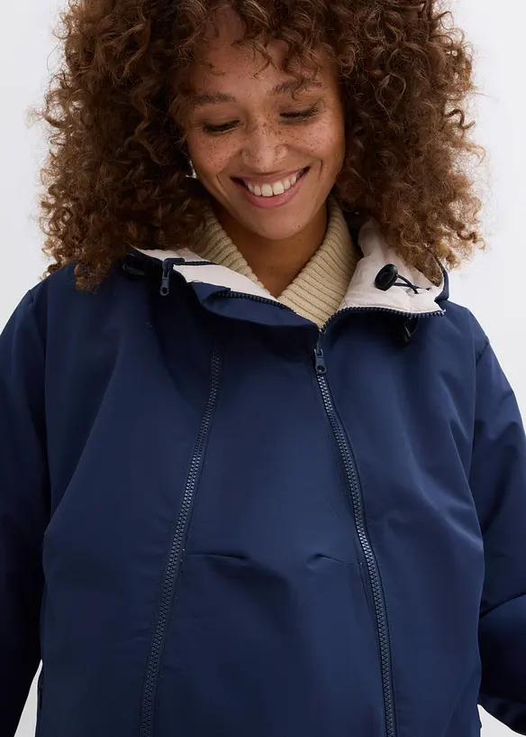 Manteau de grossesse 6-en-1 réversible et déperlant avec fonction portage, bonprix