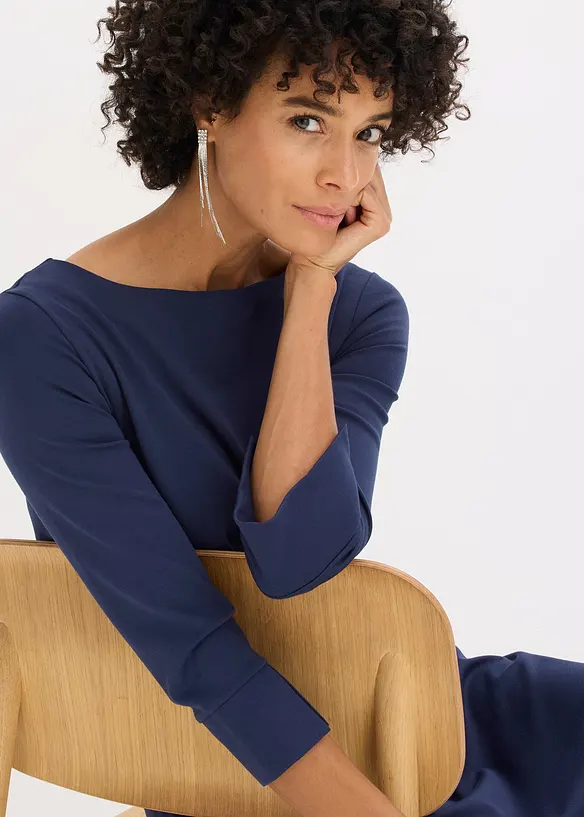 Kleid aus Punto di Roma, bonprix