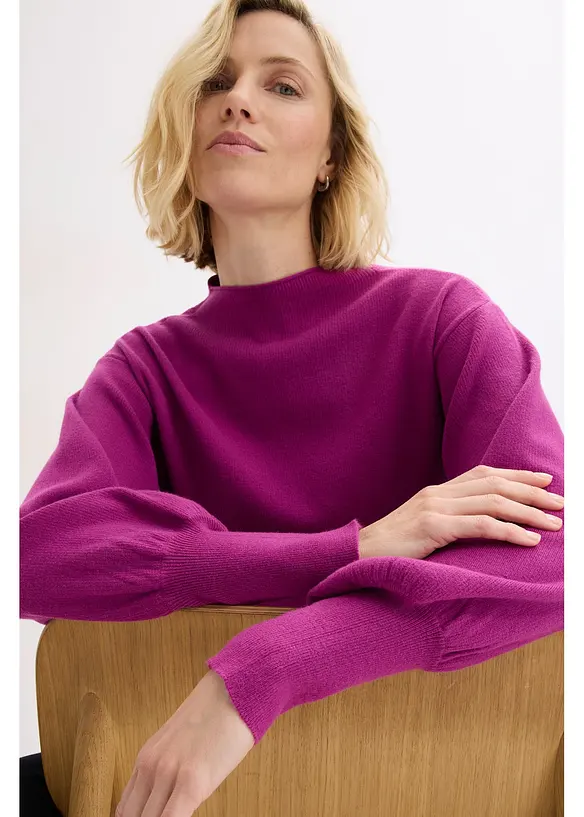 Pull oversize en viscose majoritaire, bonprix