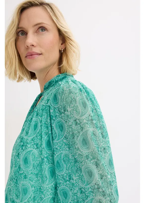 Top manches longues en mesh fin, bonprix