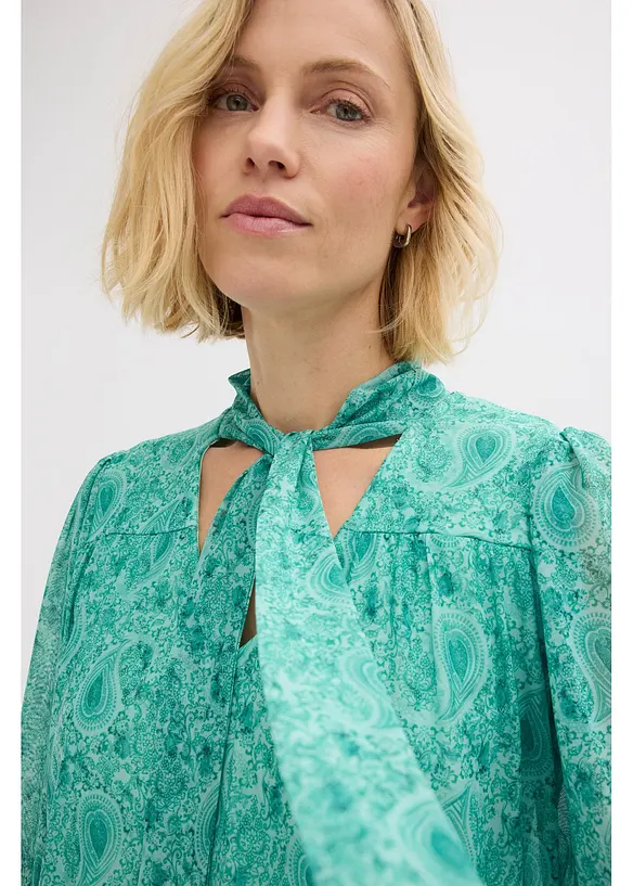 Top manches longues en mesh fin, bonprix