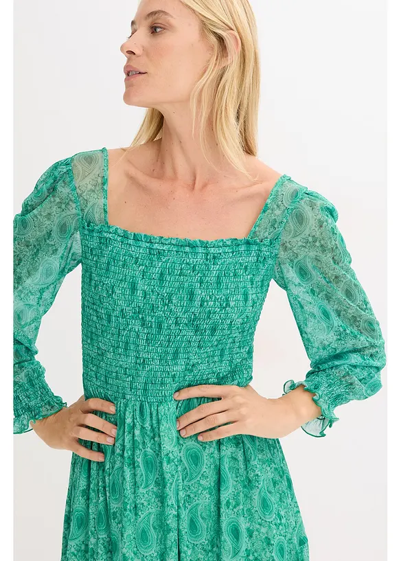 Robe longue en jersey, bonprix