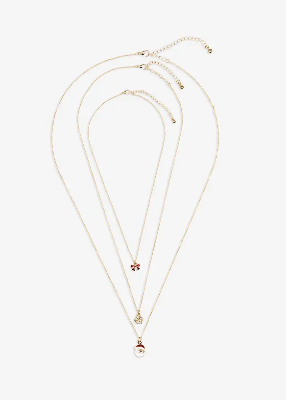 Colliers (ens. 3 pces), bonprix