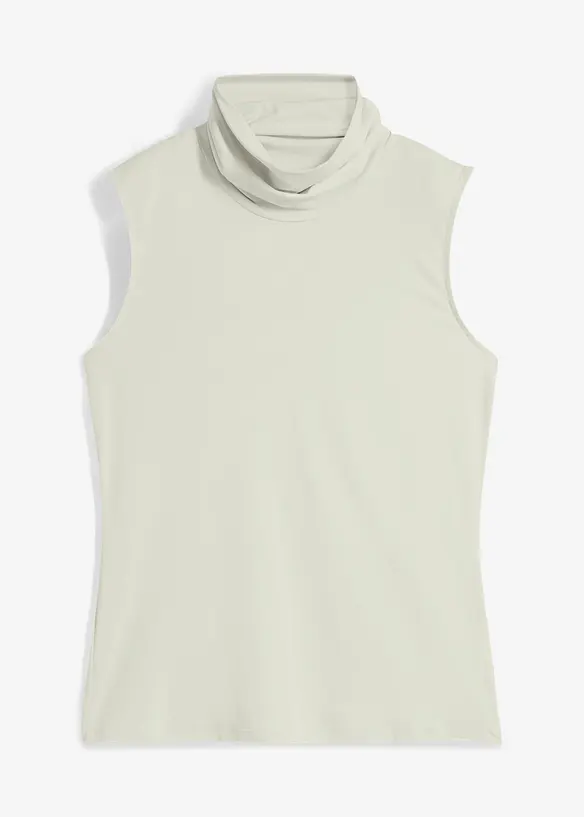 Top mit Rollkragen aus elastischer Polyamidware, bonprix