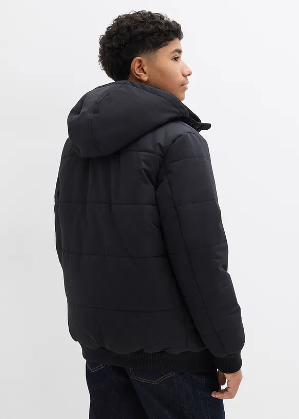 Blouson d’hiver matelassé à capuche, bonprix