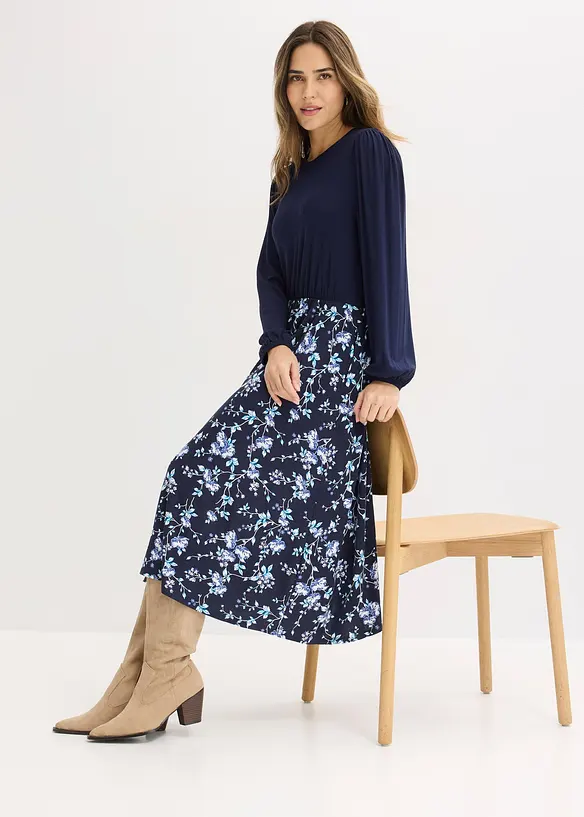 Jerseykleid aus Viskose-Mix, bonprix