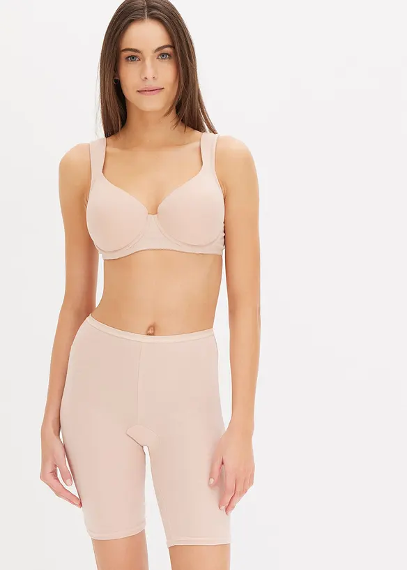 Schalen-BH mit Bügel mit Bio-Baumwolle (2er Pack), bonprix