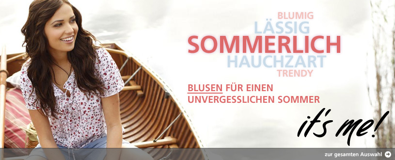 Blusen für einen unvergesslichen Sommer