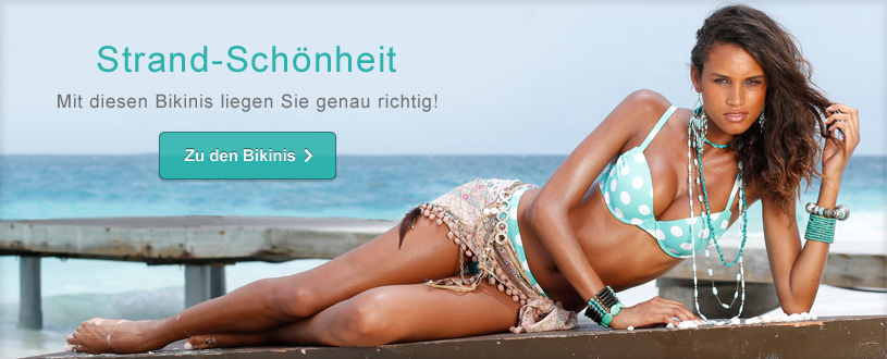 Bezaubernde Push-Up Bikinis für den Strand und Meer!